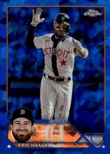 2023 Topps Chrome Sapphire Edition Eric Haase #591 Detroit Tigers 3I