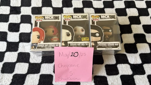 Funko Pop My Chemical Romance Gerard Way Bundle