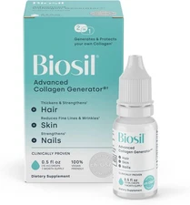 Biosil Collagen Booster Supplement - 0.5 fl oz Drops - Fl Oz (Pack of 1) 