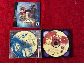 Shenmue ( Sega Dreamcast, 2000) CIB MANUAL 4 Discs Manual /passport