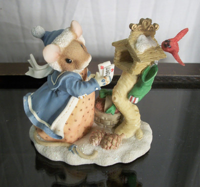 Priscilla Hillman Mouse Tales Making Note Of Our Friendship So Dear Enesco 1997