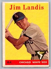 Jim Landis 1958 Topps Chicago White Sox #108