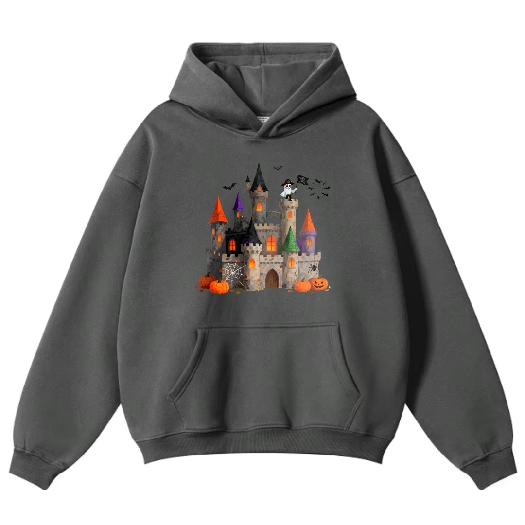 Halloween Castle Graphic Hoodie