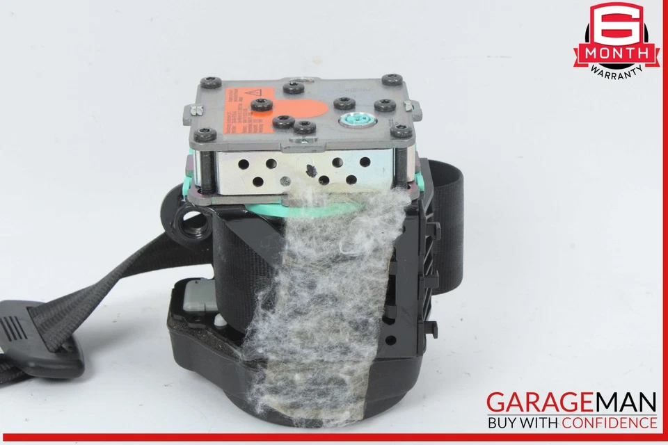 12-18 Audi A7 A6 Quattro Rear Left or Right Side Seat Belt Retractor Black OEM - Image 4 of 4