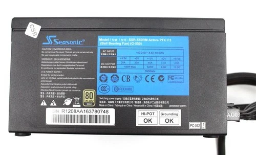 Seasonic G-550 550W (SSR-550RM) ATX Netzteil 550 Watt 80+ Modular #301371
