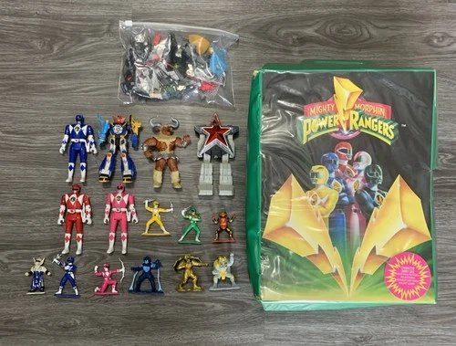 vintage mighty morphin power rangers lot