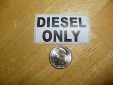 Diesel Only Sticker Decal 1 - 50 Bulk Pack Funny Car Truck