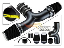 Bcp Rw Black For 2003-2008 Dodge Ram1500 5.7l V8 Dual Twin Air Intake Kitfilter