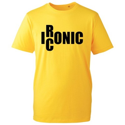 Ironische kultige Neuheit bedrucktes T-Shirt, sarkastisches Weltspiel lustig cooler Witz T-Top