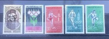 Tunesien - Olympiade Rom 1960 - Mi. 562/566 - Satz, postfrisch