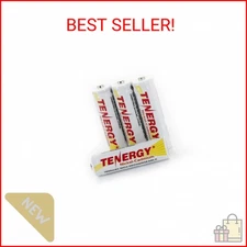 Tenergy AA Rechargeable Battery NiCd 1000mAh 1.2V Battery Pack for Solar Lights,