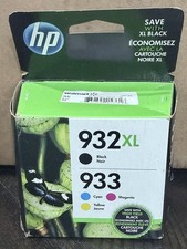 HP 932XL/933 N9H62FN Cyan/Black/Magenta/Yellow Ink Cartridge Exp 12/2022