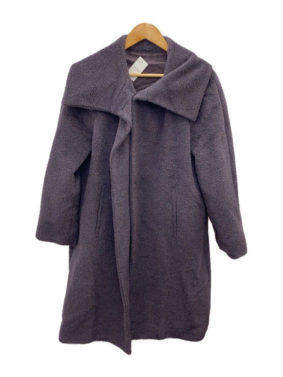 ALTRA Max Mara altro cappotto viola alpaca tinta unita 60161893