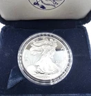 2004 W American Silver Eagle PROOF 1 Oz Silver - Coin & Box & COA