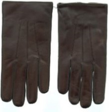 Coach Nappa Leather Gloves, Men's Winter Driving Gloves Cashmere Lined, 82863