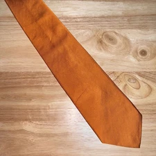 Robert Talbott Best of Class Solid Orange Neck Tie Designer