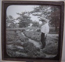 Children Fashion Magic Lantern Slide - Social History