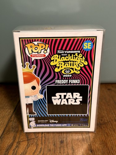 2022 Funko Funday Box of Fun Freddy Funko Darth Maul LE 4000 Blacklight Battle - Imagen 4 de 5