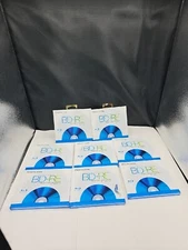 Lot of 8 Genuine Memorex Blank  Blu-ray Rewritable Single Layer 2X 25GB/Go Discs