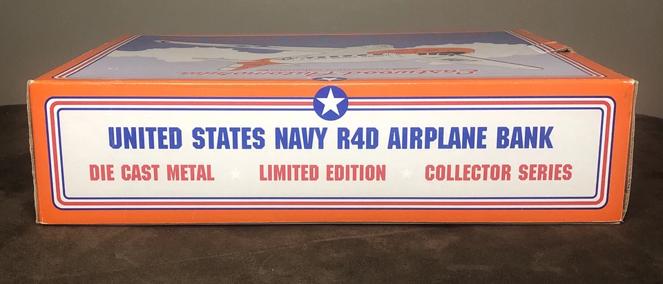 EASTWOOD AUTOMOBILIA Marina de los Estados Unidos R4D BANCO DE AVIONES Metal Fundido a Presión Foto 4 de 4