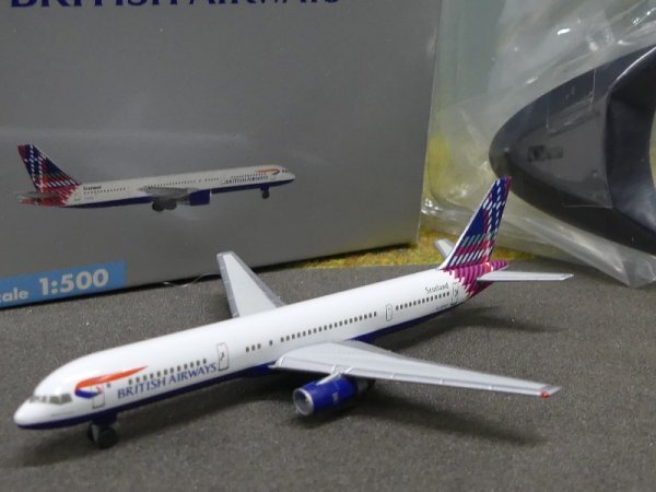 1/500 Herpa Boeing 757-200 British Airways Scotland 503808 | eBay