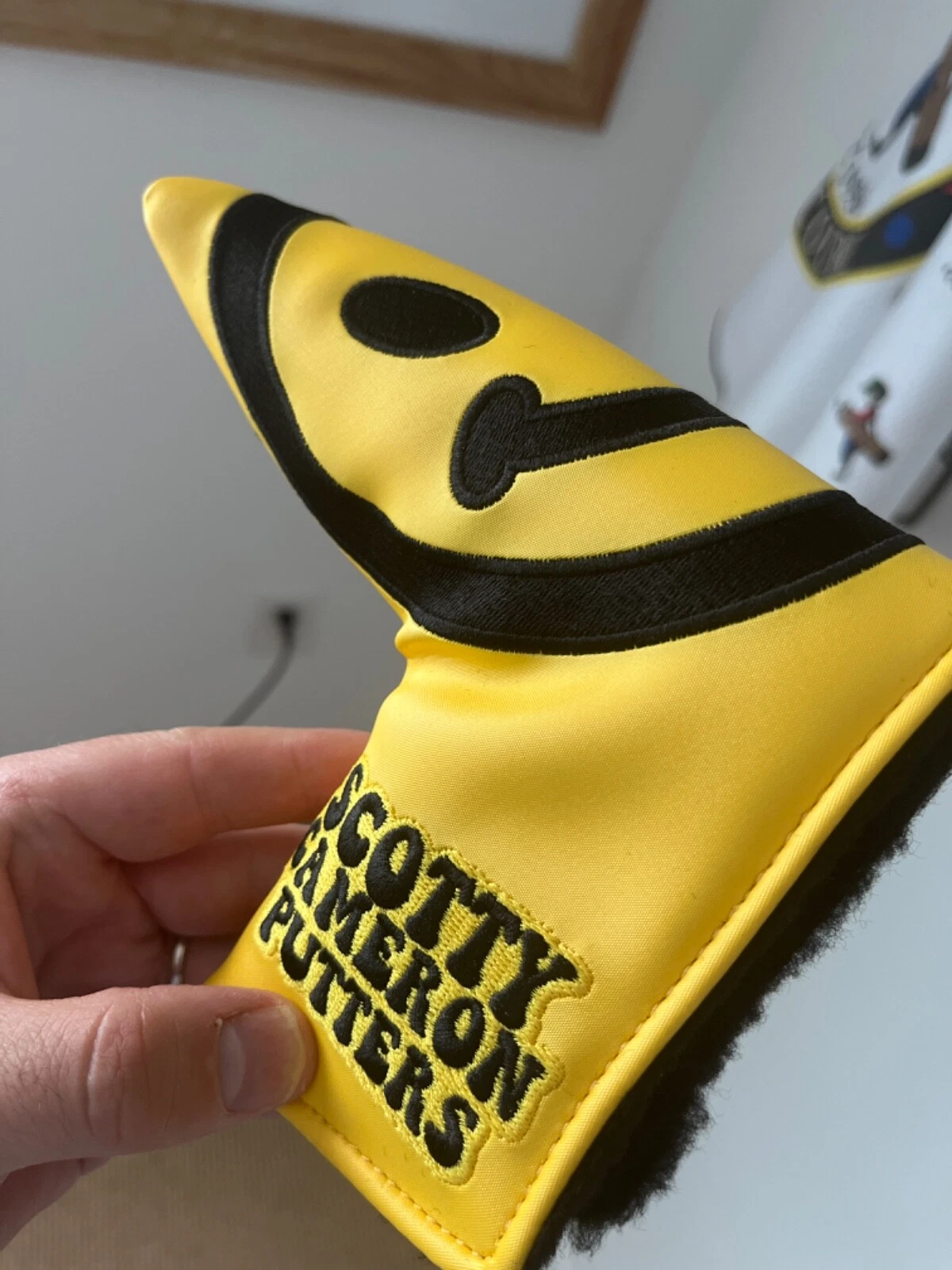 SCOTTY CAMERON BLADE HEADCOVER - 2012 US Open Smiley Face San Francisco