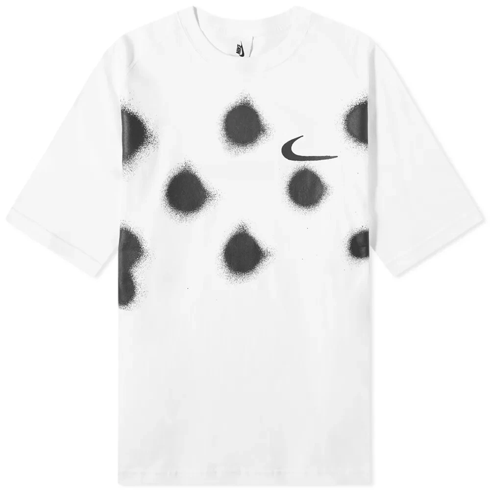 Nike x Off-White Spray Dot Short Sleeve T-Shirt White Size S-L