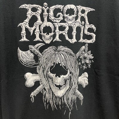 【80s Hanes】rigor mortis バンT usa製 vintage 80s Hanes】rigor mortis バンT usa製 vintage - メルカリ