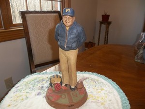 Signed Bo Schembechler Limited Edition Statue Michigan Wolverines 1983 Tom Clark | eBay