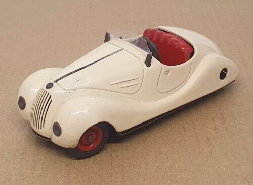 Coche modelo Schuco 15 cm de largo cuerda WU400 - Examico 4001 - crema