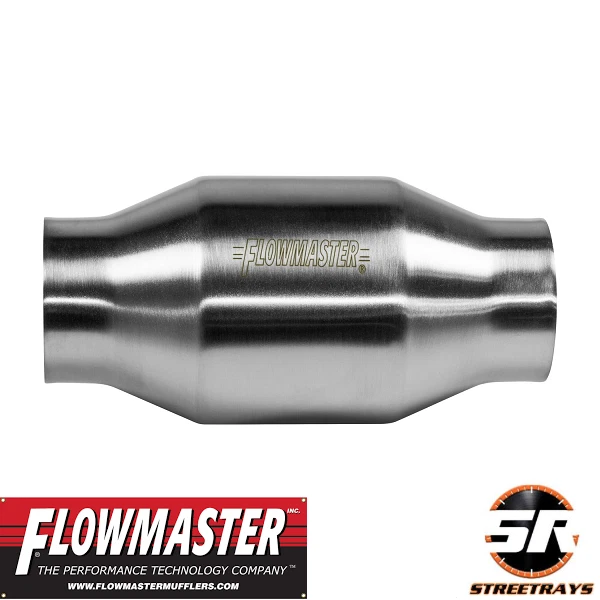 Flowmaster 2000125 Universal 200 Series Catalytic Converter 2.5" In & Out - Image 2 of 3