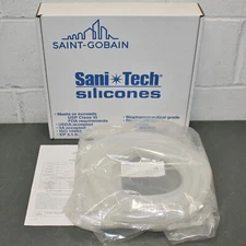Sani-Tech Ultra Platinum Cured Silicone Tubing, 1/4" x 5/8" x 25ft, Bulk Hose