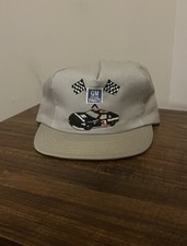 Vintage GM Goodwrench Parts Racing Embroidered Snapback Hat Gray