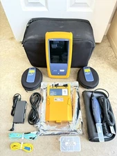FLUKE NETWORKS VERSIV OPTIFIBER PRO OTDR KIT W/ QUAD OTDR MODULE & ACCESSORIES