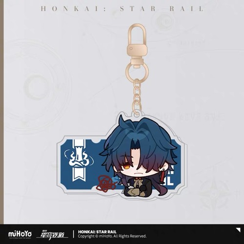 Honkai: Star Rail Official Acrylic Pom-Pom Gallery Keychain Series 1 Kafka Blade - Imagen 2 de 11