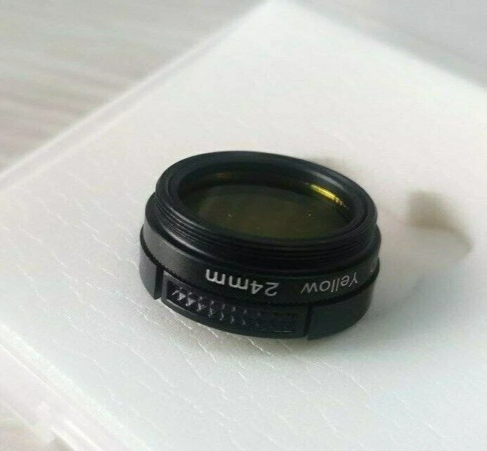 Yellow Panchromatic Filter Cap for Rollei 35 35 T 35 TE Rollei 35 SE 24mm 30.5mm - Image 4 of 4