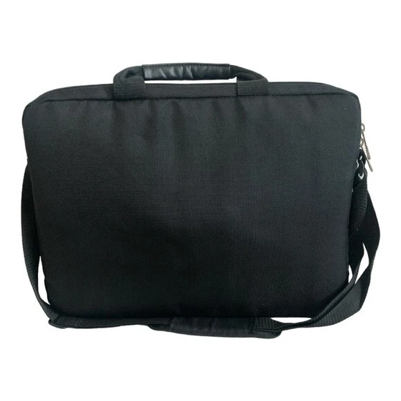 Maletín SAMSONITE Negro Lona Estuche Bolsa de Viaje Laptop Bolso Mensajero Foto 4 de 4