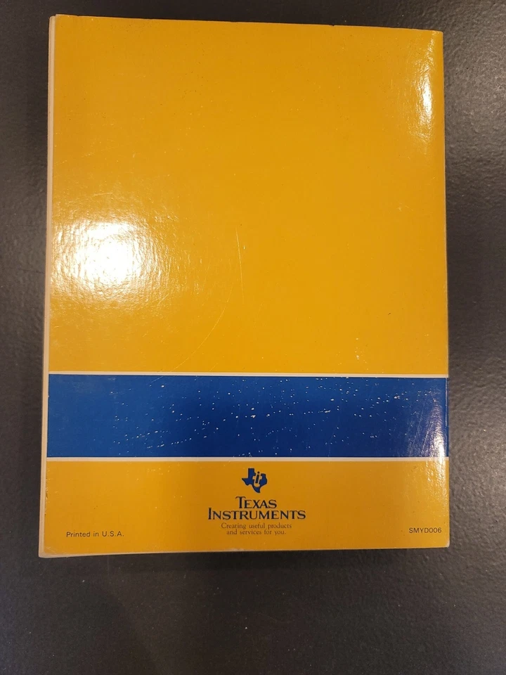 Texas Instruments MOS Memory Data Book 1986 - Image 2 of 4