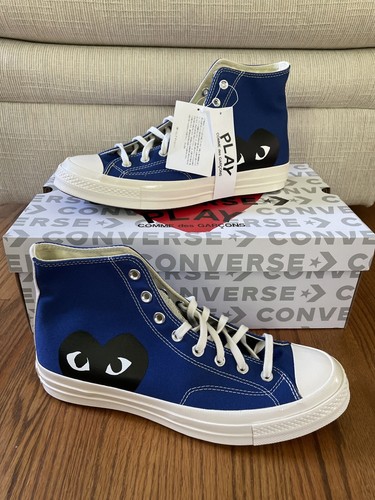converse garcons blue