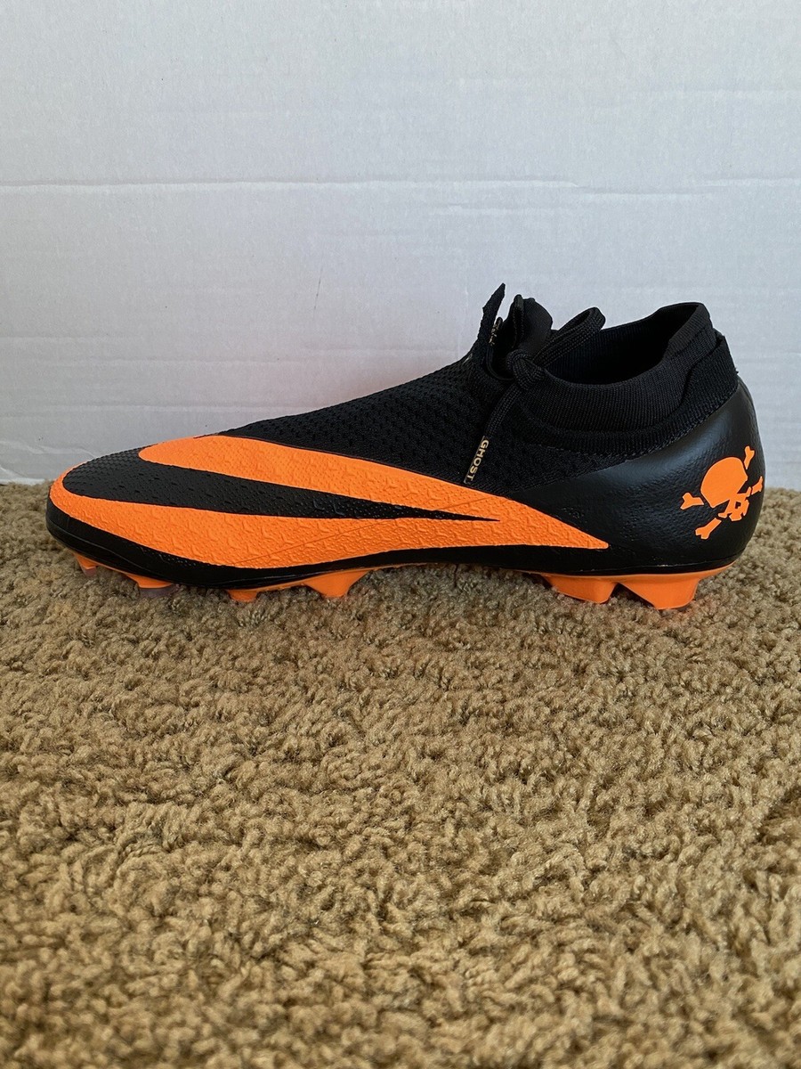 Nike Phantom Vision ブラック/オレンジ ハイカット Mens Nike Phantom Vision Elite 2 FG Hypervenom Future DNA