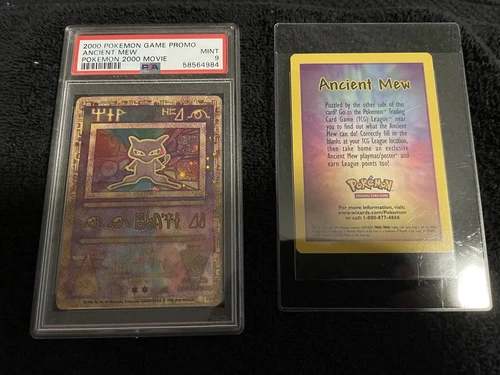 ***Pokémon TCG Ancient Mew Pokemon Promos Regular Promo PSA 9***