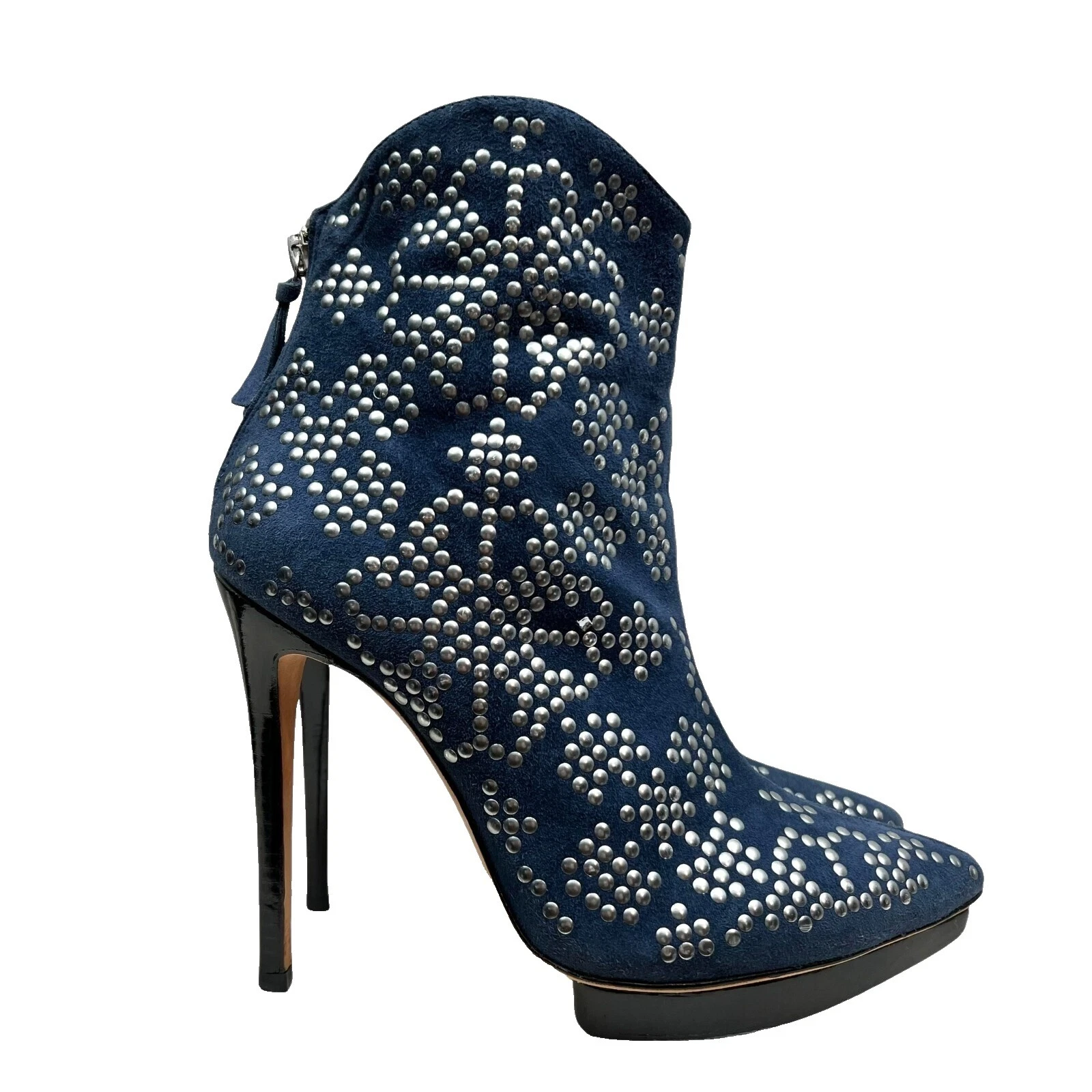 Botas de cuero superior Alice + Olivia para Mujeres