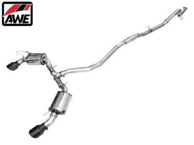 AWE Touring Exhaust w/ Black Tips For 22-25 Honda Civic Si/Acura Integra A-Spec