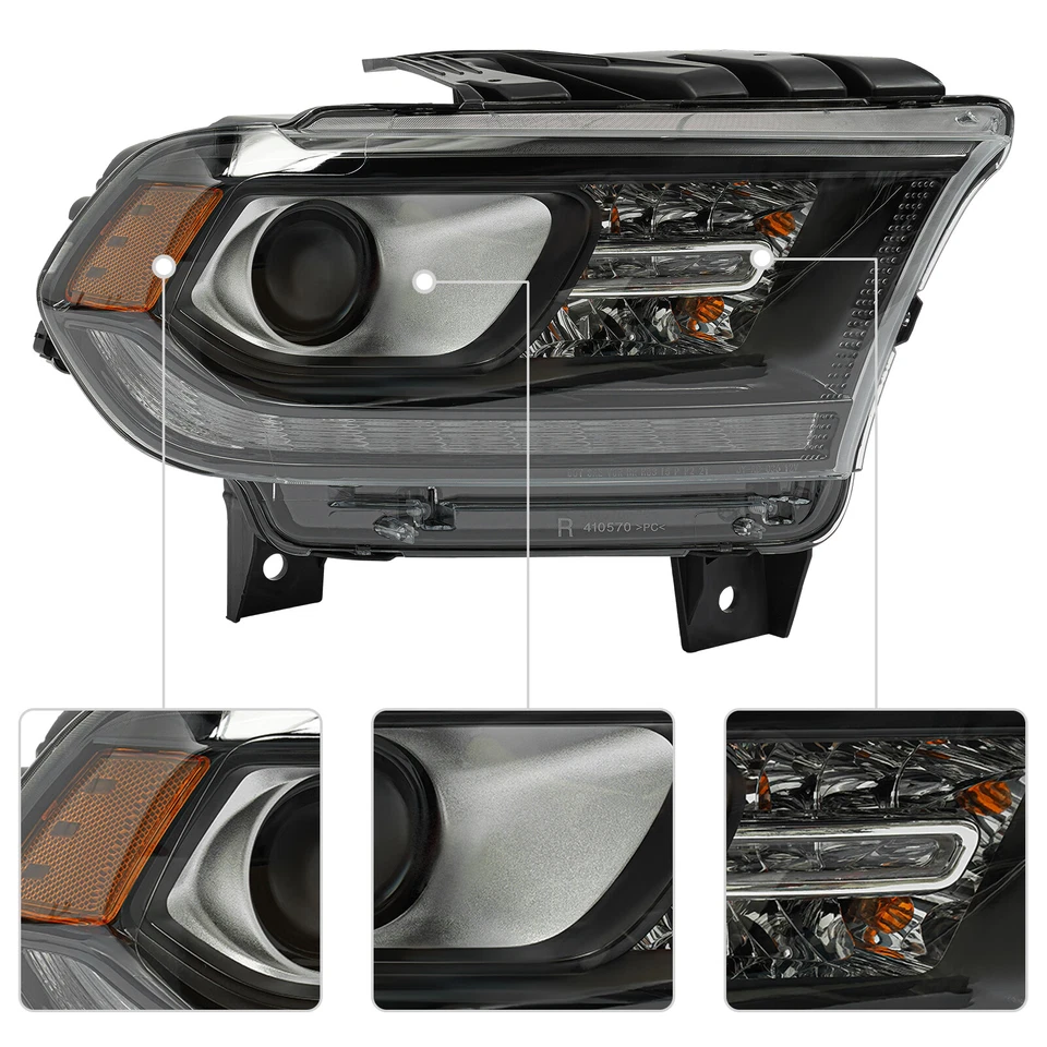 For Dodge Durango 2016-2020 HID Headlight Lamp, Right Passenger Side Headlight, - Imagem 2 de 4