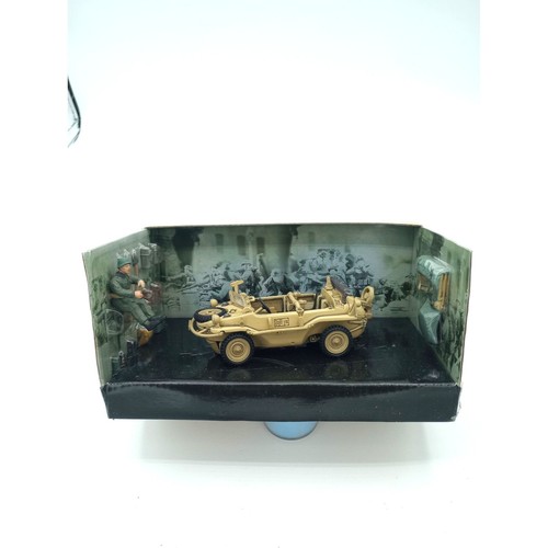 Vintage Jeep Forces of Valor German Schwimmwagen Type 166 Normandy 1944 - Picture 3 of 14