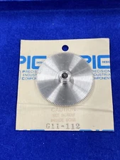 ONE PIC DESIGN STAINLESS STEEL PRECISION SPUR GEAR 64 PITCH 112 TEETH 3/16" BORE