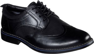 skechers mens bregman modeso shoes black