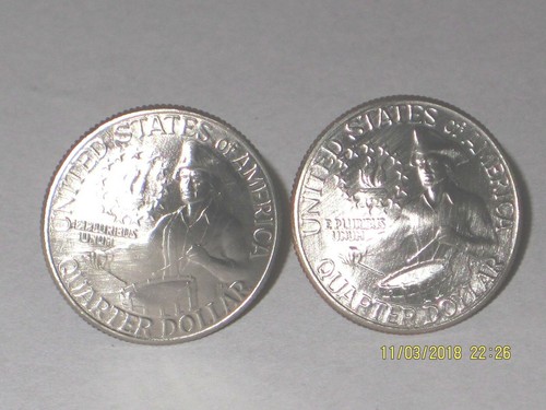 Bicentennial quarter cuff links-nicely domed - Picture 7 of 7