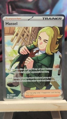 Hassel 205/167 Holofoil TWM SV06: Twilight Masquerade Ultra Rare NM-MP