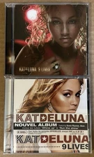 Kat Deluna 2 CD Lot 9 Lives Whine Up, Run The Show, Busta Rhymes, Akon, Don Omar